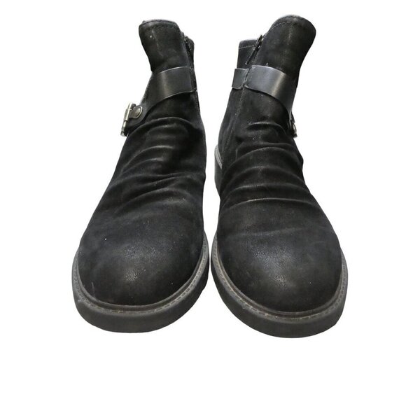 Baretraps Chrisa Black Moto Ankle Boots Womens 8 - Picture 6 of 12